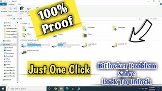 How to fix bitlocker password in drive | Bitlocker password forget kaise kare | Bitlocker#Technonir