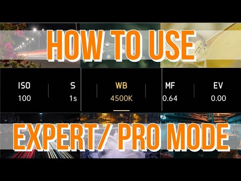 How To Use Pro Mode In Mobile Camera | Expert Mode | Manual Camera Settings