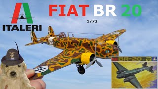 Italeri Fiat BR 20 M 1/72 | Cristal con alas