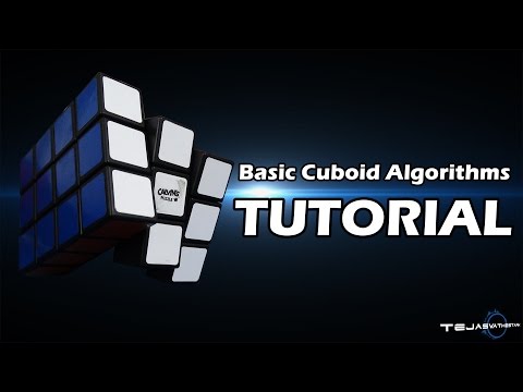 Basic Cuboid Algorithms + Parity Algorithm | Tutorial