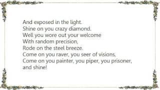 Gov&#39;t Mule - Shine On You Crazy Diamond Pts. 1-5 Lyrics