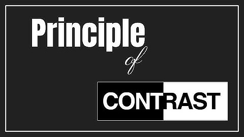 Principle of Art: Contrast