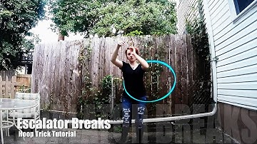 Escalator Knee Break: Hula Hoop Trick Tutorial