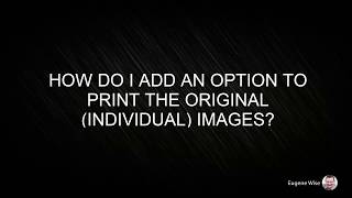 Adding your Original Images to Booth Kiosk to Print and Share
