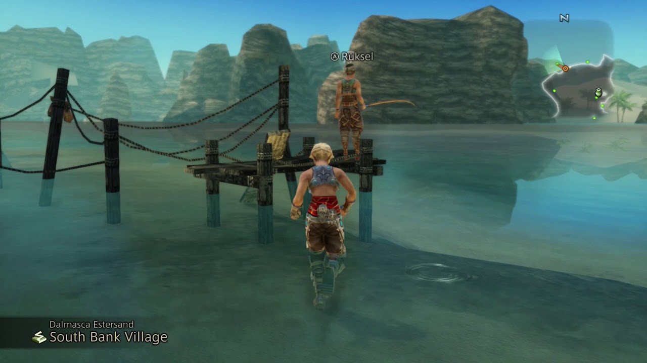 Final Fantasy Xii Tza Switch Commentary 096 Fishing 1 Downstream Midstream Matamune Youtube
