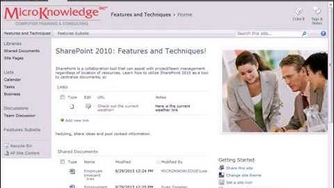 SharePoint 2010  Features & Techniques