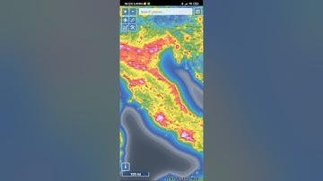 Light pollution map app (Android)