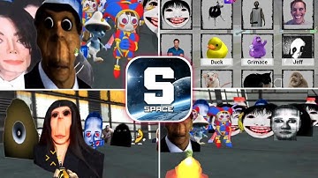 Sandbox In Space • Too Much Nextbots And Catnap Woman Update 2.9.0