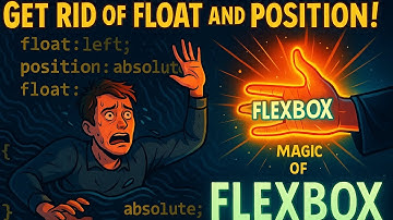 Get rid of float and position! | The magic of Flexbox🪄
