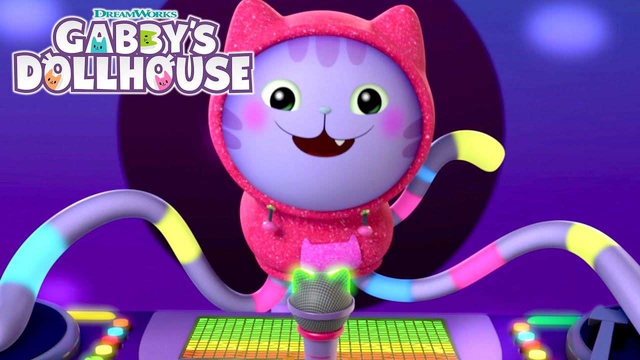 Helping DJ Catnip Find his Groove | GABBY'S DOLLHOUSE | Netflix