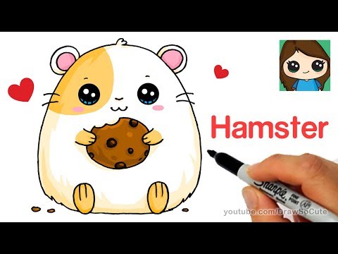 Video: Hoe Teken Je Een Hamster