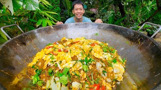 วุ้นเส้นผัดไข่ | เอิร์ธสดชื่น สร้างอาชีพ