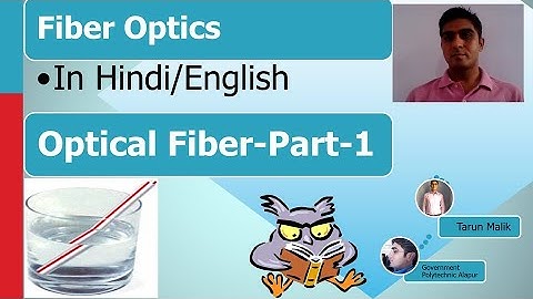 Best Video of Fiber Optics | Critical Angle | Total Internal Reflection |History of Optical Fiber
