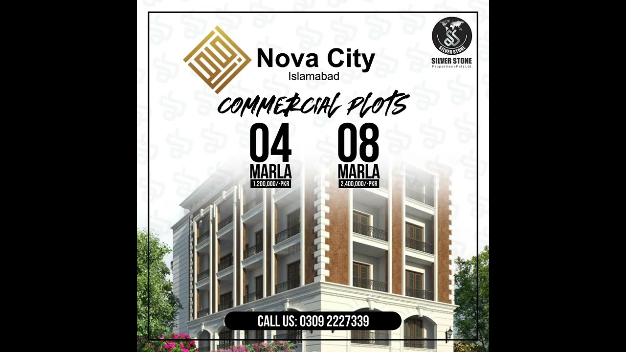 Nova City Commercial Plots silver stone prop 2022 realestate YouTube