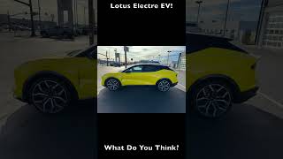 First Ever Lotus Eletre EV!