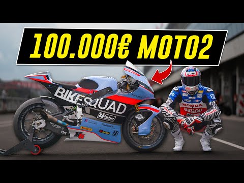 I ride a REAL PRO MOTORCYCLE! Kalex Moto2 🏁