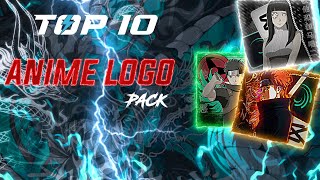 TOP 10 AMAZING ANIME LOGO PACK || GOOGLE DRIVE || LOGOS BY VECTOR_99