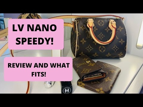 What's So Great About the Louis Vuitton Nano Speedy?  Review, What Fits &  How To Style This Bag 