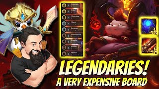Legendaries - A very expensive board! | TFT Reckoning | Teamfight Tactics