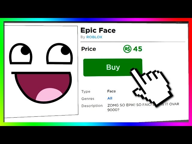 Mini Epic Face!!! - Roblox