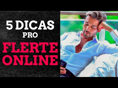 Flerte - Como flertar pelo WATSAPP, TINDER.. e se dar bem na conquista online!