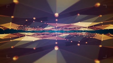 Abstract background - Polygon waves Stock Motion Graphics