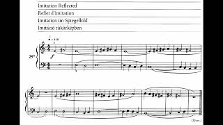 Béla Bartók - Mikrokosmos 29: Imitation Reflected