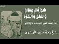 سورة ال عمران والعلق واخر البقرة المسجد الاموي الكبير سوريا عام 1958 م الشيخ محمد صديق المنشاوي