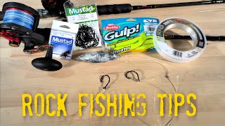 Rock Fishing Tips  What Gear and Tackle To Bring