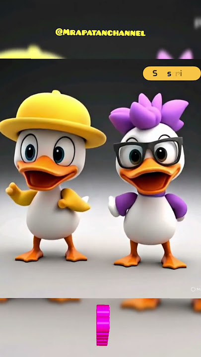 Dua Bebek imut lagi joget #bebek #imut #kartun #animasi #joget #shortsviral