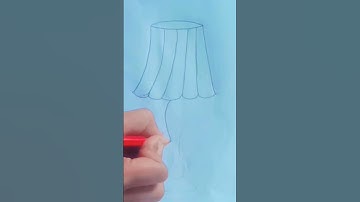 Table Lamp Drawing #shorts #video #art