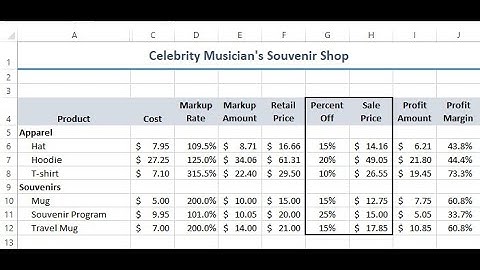 Exp22_Excel_Ch01_HOE_Souvenirs | Exp22 Excel Ch01 HOE Souvenirs