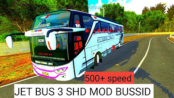 JETBUS 3 MOD FOR BUSSID |JETBUS 3 | BUS SIMULATOR INDONESIA | BUSSID | BEST ANDROID GAMEPLAY