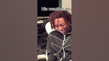 Thumbnail of lil tecca reaction to gay version of his song RANSOM #funny #shorts
