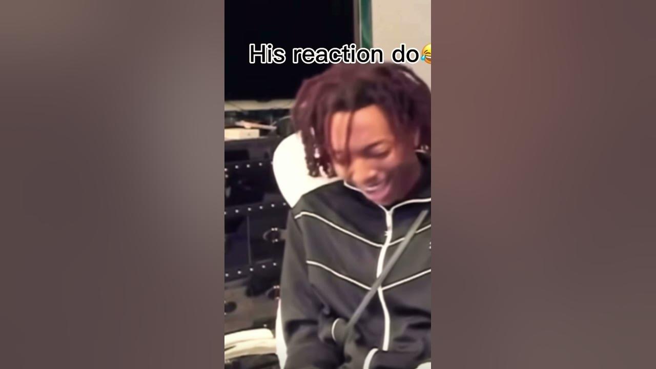lil tecca reaction to gay version of his song RANSOM #funny #shorts