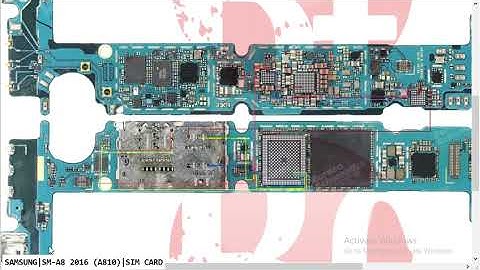 Samsung A8 2016 SM A810 No Sim Card Emargency Call Problem Hardware Solution