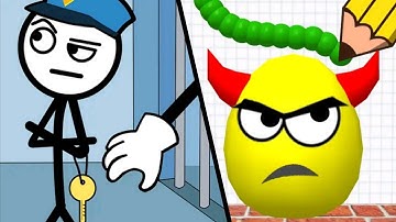 Thief Puzzle | Draw To Smash - New Level Satisfying Double Gameplay Video - New Update