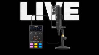 Uma Live com o kit da comica ADCASTER A1 e K1 - Será que fica bom?