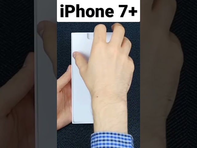 iPhone 7 plus unboxing