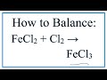 Balancing Chemical Equations Concepts