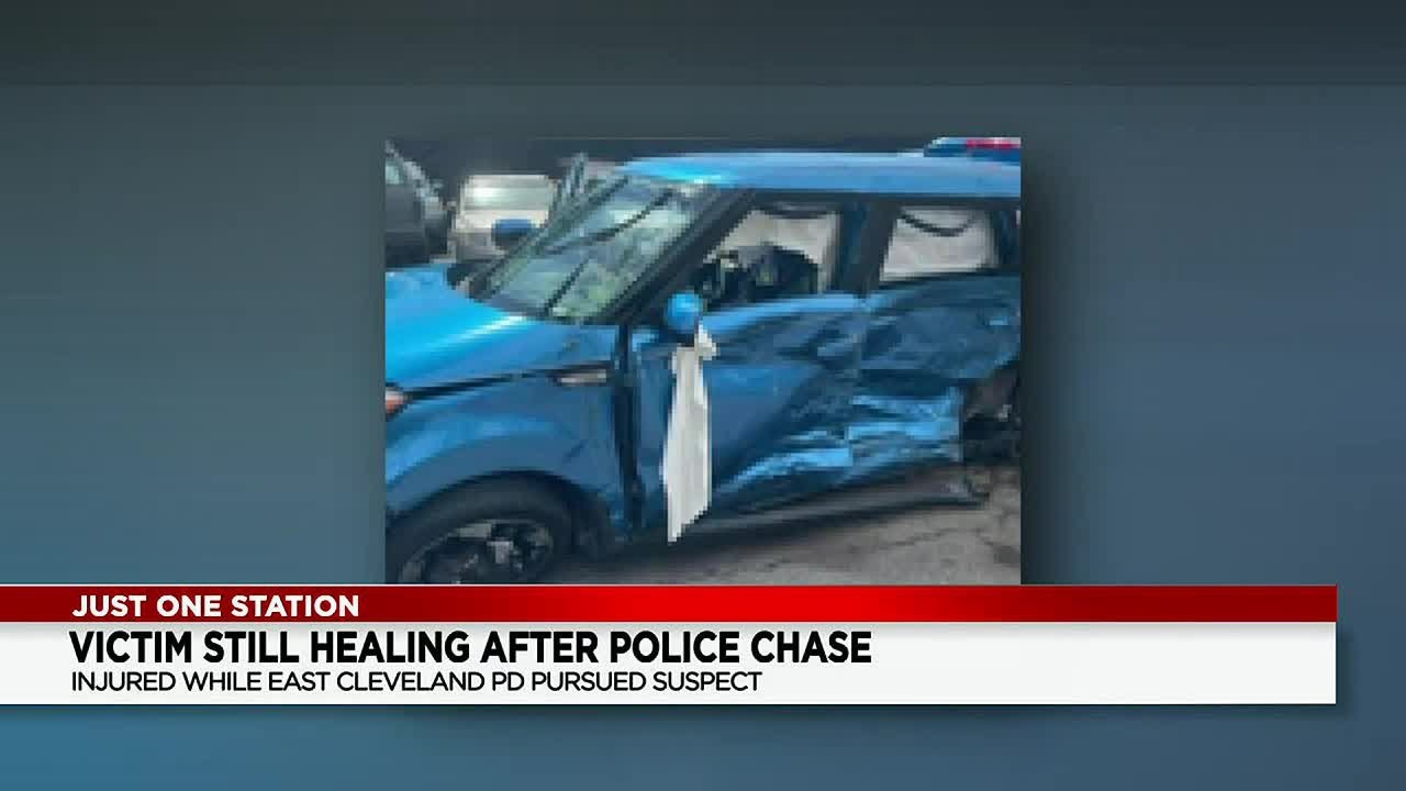 East Cleveland police chase ends in crash, leaves woman permanently ...