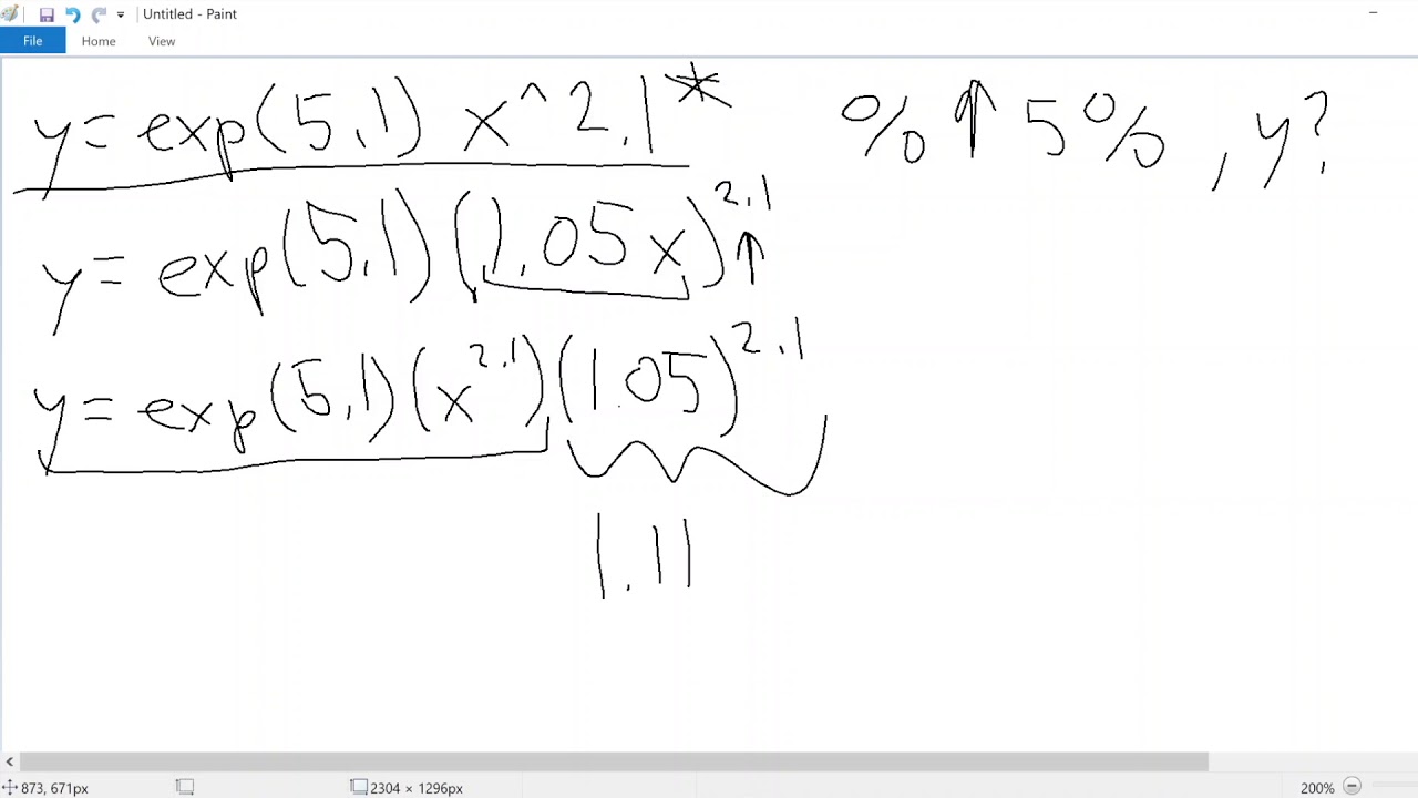 How to Interpret Regression Equations when X and Y are logtransformed /// STAT 3050 YouTube