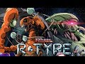 Retro arcade anime rtype