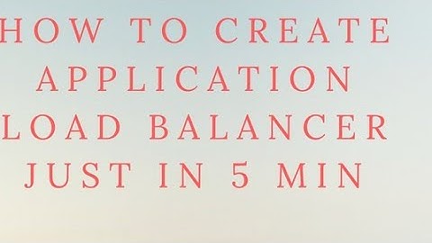 How To Create AWS Application ELB Elastic Load Balancer  From ServerGyan
