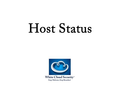 Host Status