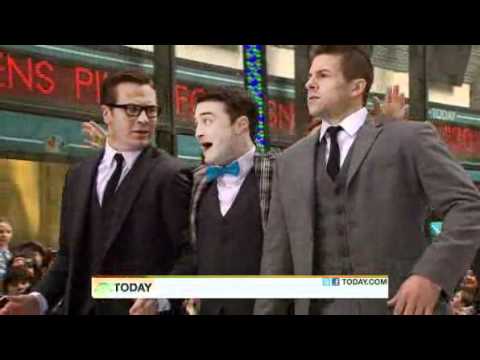 Updated(2): Daniel Radcliffe and "How to Succeed" cast on The Today Show
