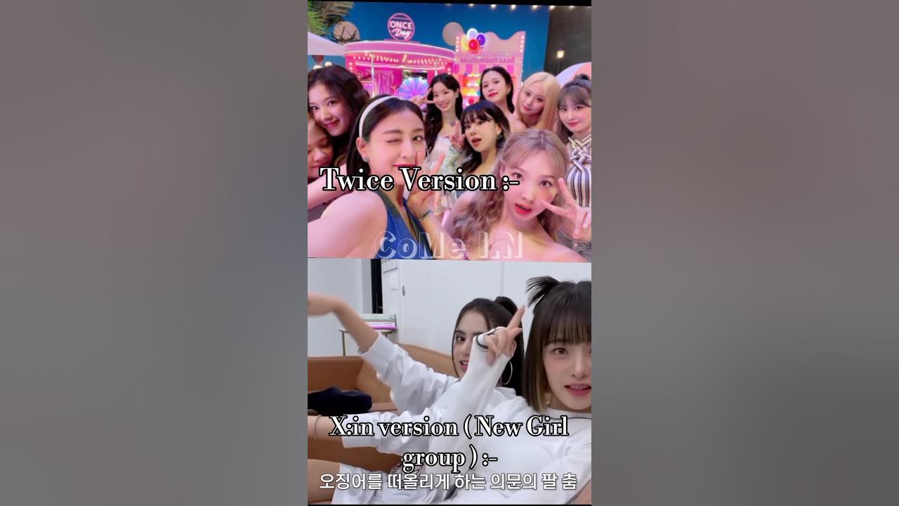 New Girl Group X:in dancing on What is love ( Twice ) 💗#twice #xin # ...