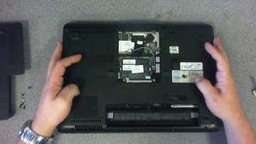 Laptop Repair HP DV6000 Keyboard Replacement.wmv