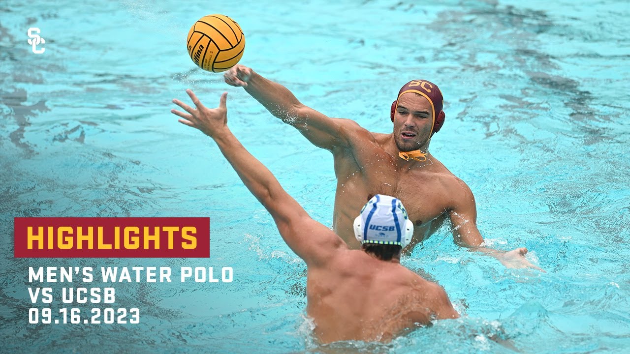 Men's Water Polo USC 16, UCSB 8 Highlights (9/16/23) YouTube