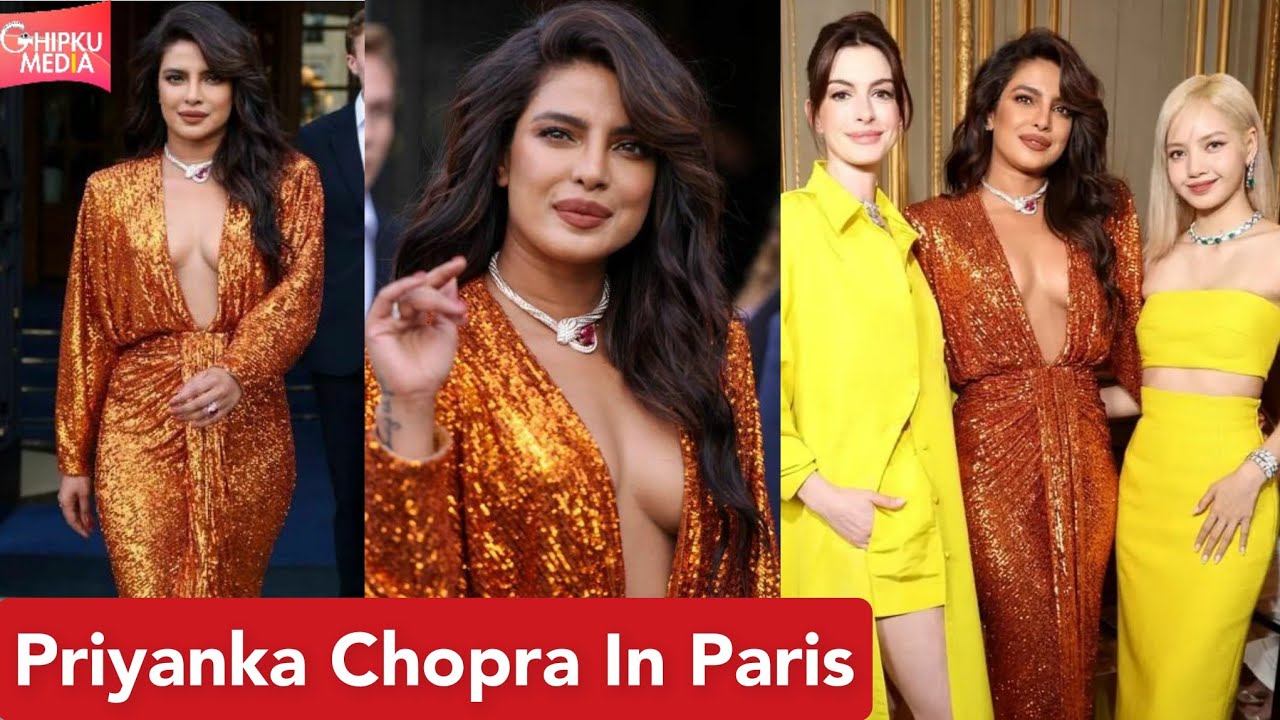 Priyanka Chopra Wows In Rose-Colored Dress At Bulgari Event In Venice –  Hollywood Life